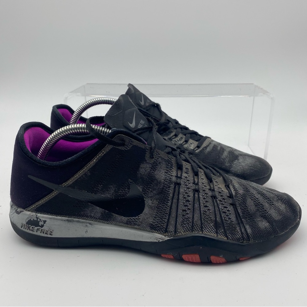 Nike Free TR6 Women Size 11 Shoes Gray Running Training Athletic Sneakers
